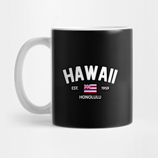 Hawaii Collegiate Preppy Mug